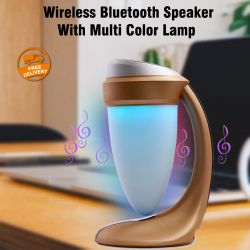 Wireless Bluetooth Speaker With Multi Color Lamp, DS-7609